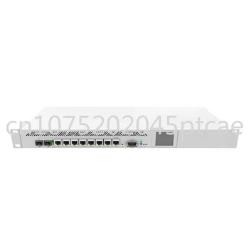 CCR1009-7G-1C-1S+ маршрутизатор для установки в стойку 1U, 7x Gigabit Ethernet, 1xCombo-порт (SFP или Gigabit Ethernet), 1xSFP + клетка, 9 ядер