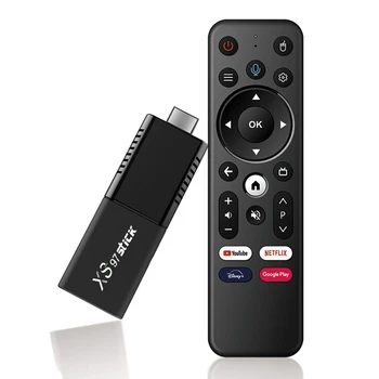 XS97 Smart TV Stick 2 + 16 ГБ Android 10,0 телеприставка 2,4 G 5G Wifi HDMI-совместимая ТВ-приставка