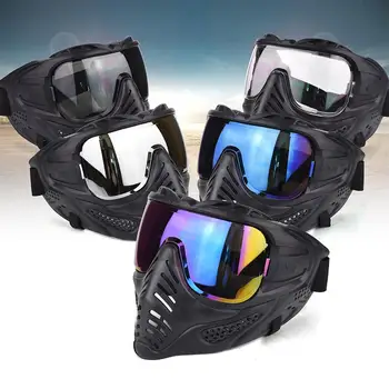 Многоразовая защитная маска с регулируемым ремешком, Ударопрочное Наружное оборудование против запотевания