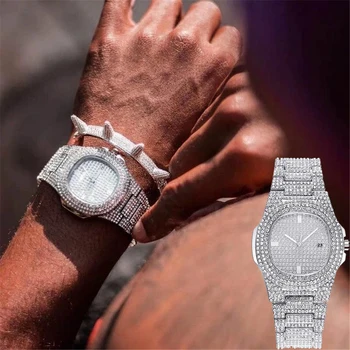 Новые часы для женщин, роскошные модные брендовые часы, стразы, Календарь из нержавеющей стали, кварцевые часы, подарок для леди Relógio Femino